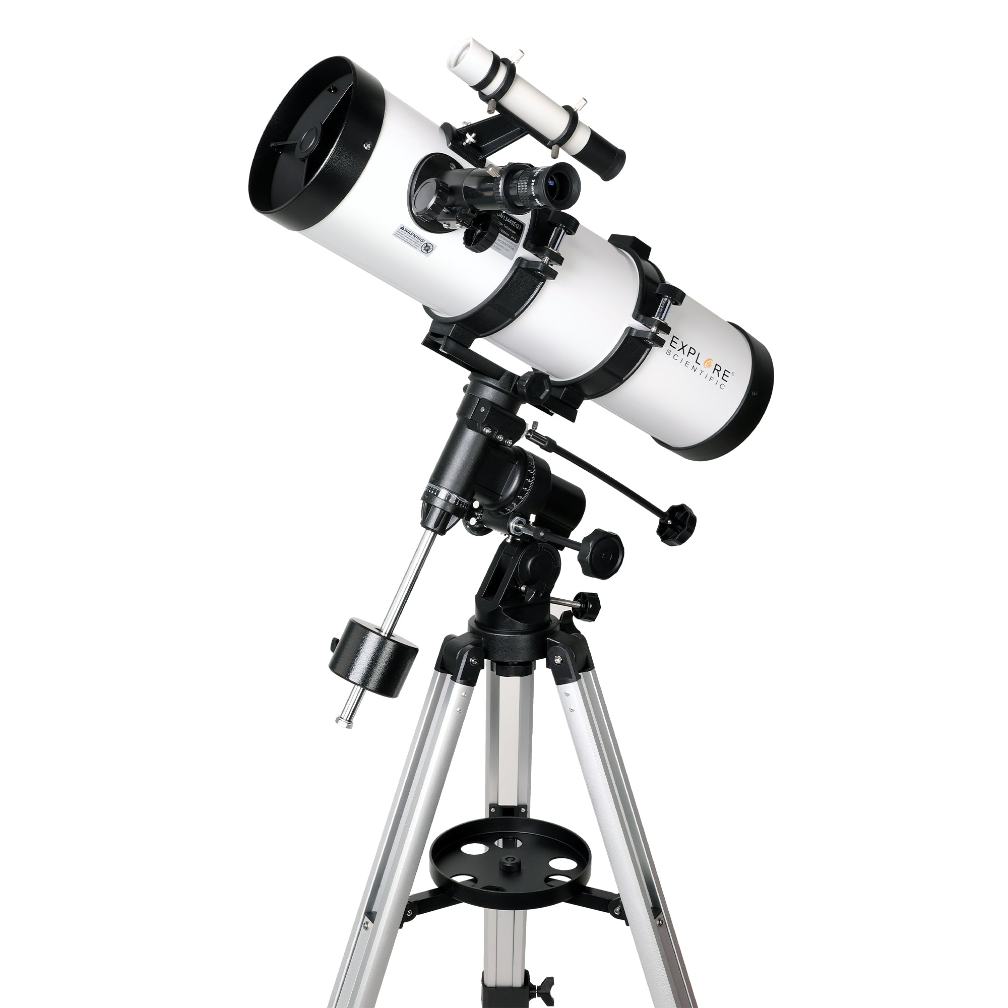 134mm Newtonian Reflector Telescope with Equatorial Mount