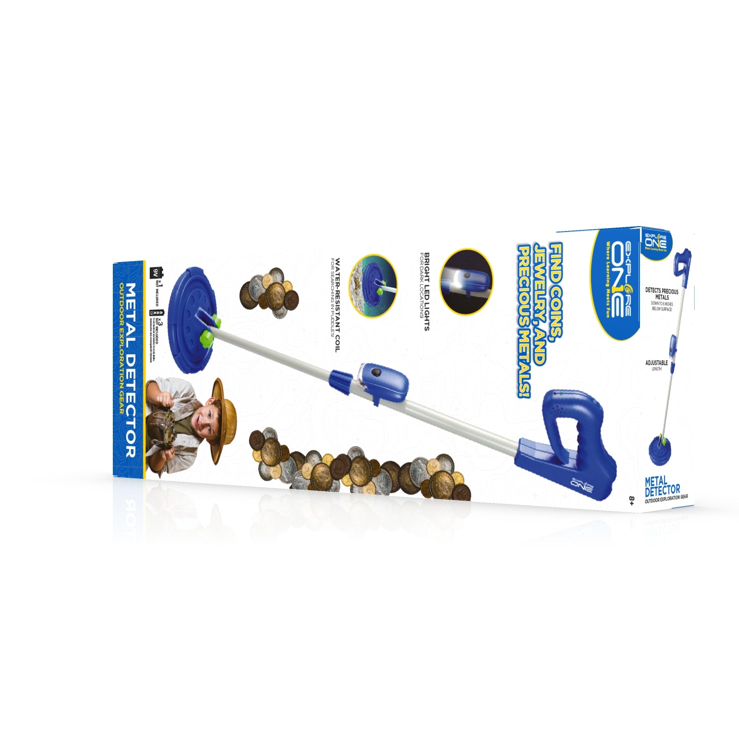 Explore One Metal Detector Packaging