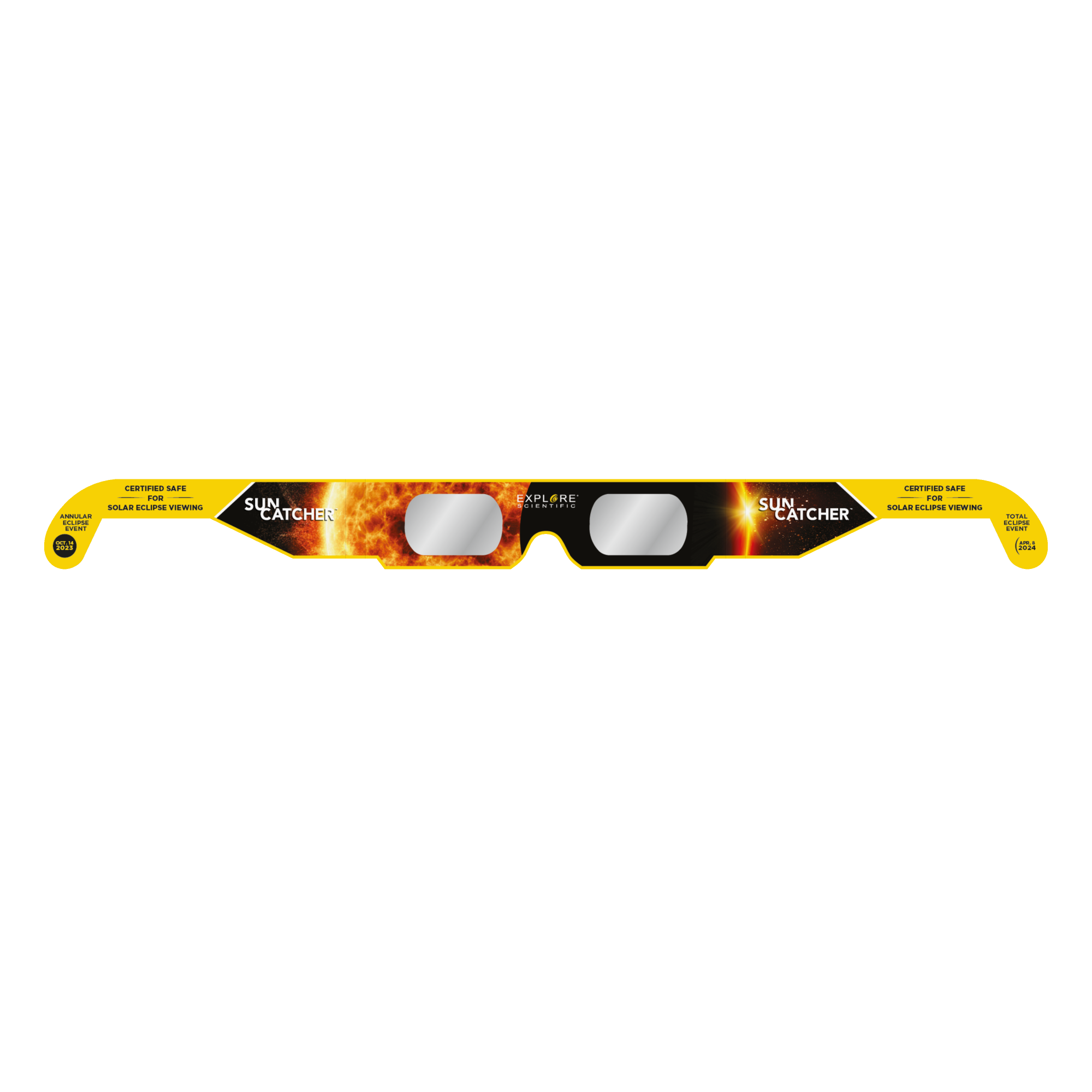 Sun Catcher Solar Eclipse Glasses (2,400-Pack Assortment & Counter Displays)