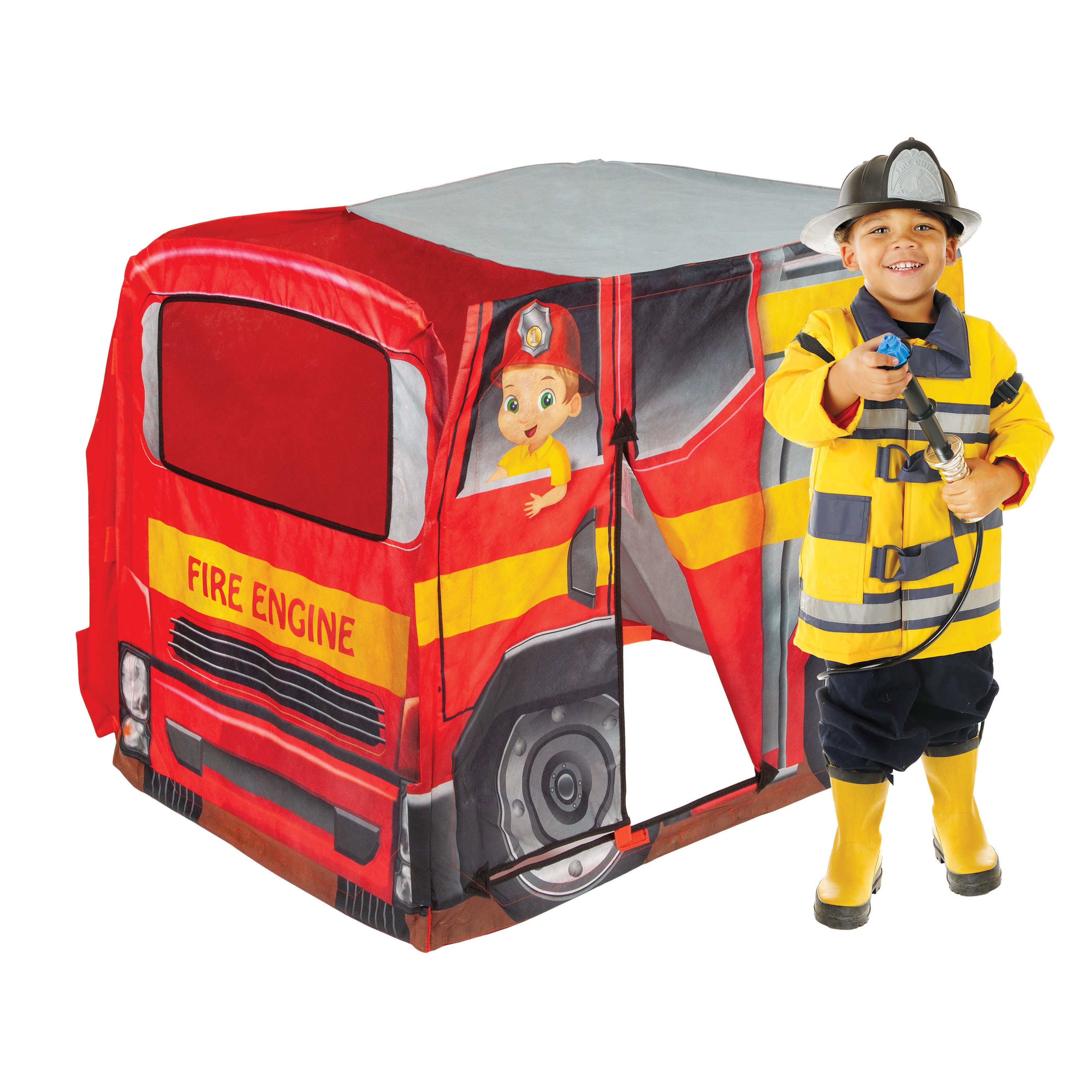 Fire Engine Collapsible Tent