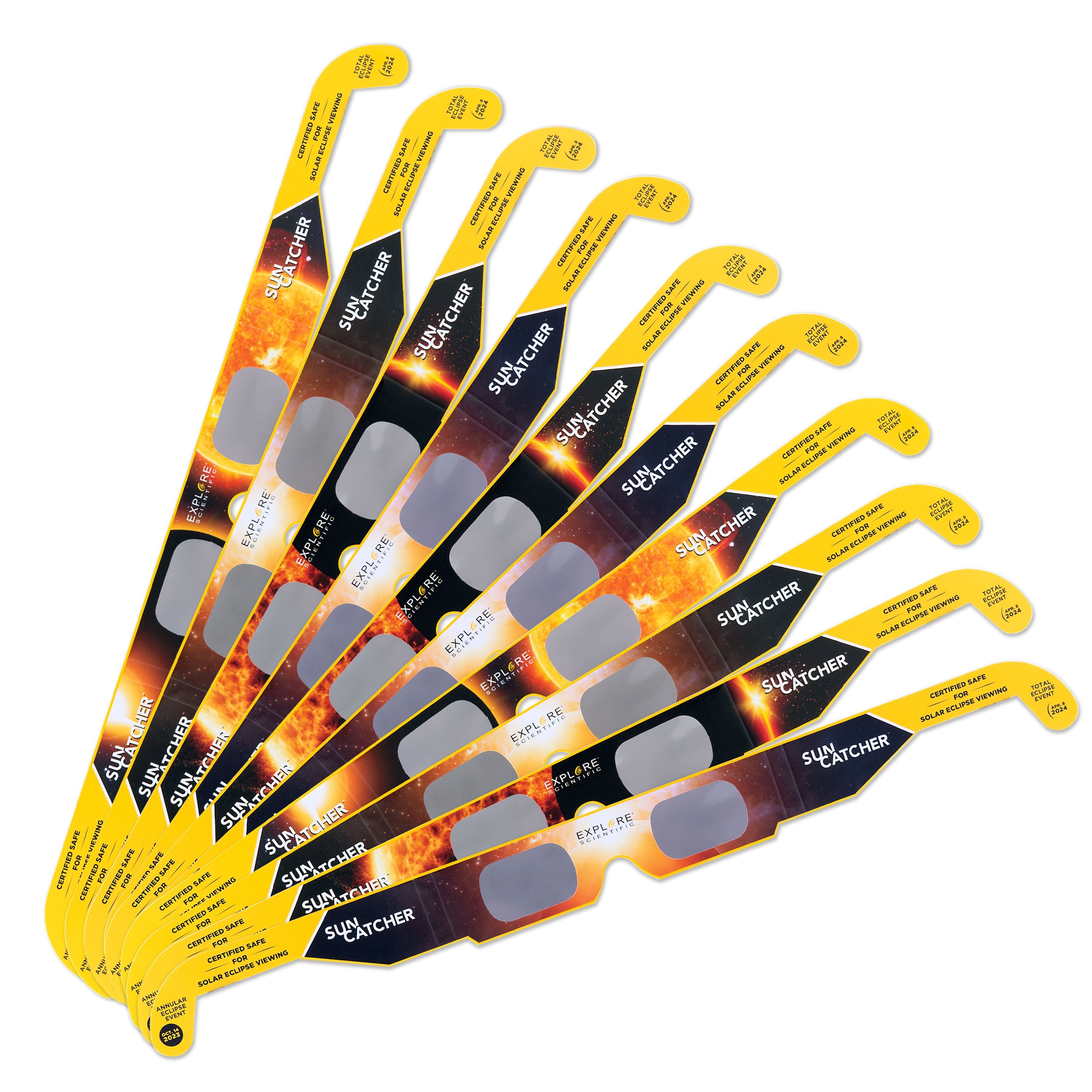 Sun Catcher Solar Eclipse Glasses (50-Pack Assortment)