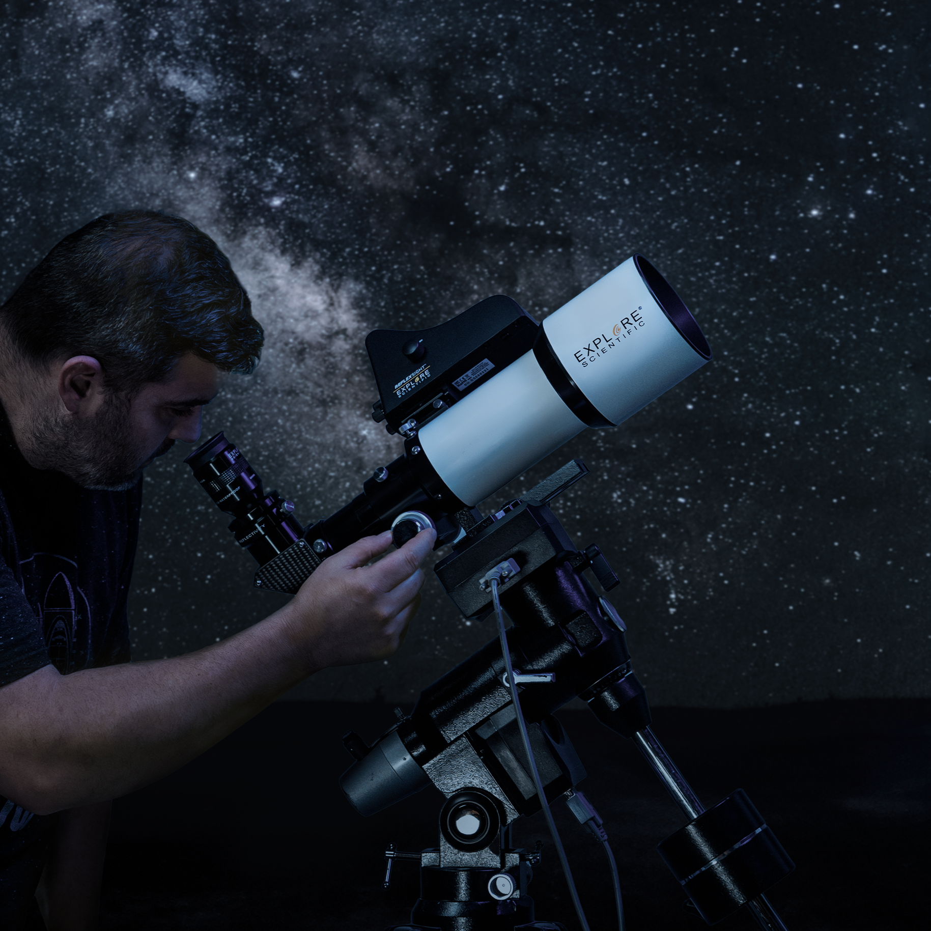 ED80 Essential Series Air-Spaced Triplet Refractor Telescope