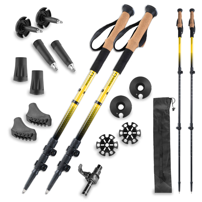 National Geographic Carbon Trekking Poles Set